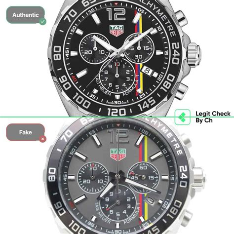 how to spot a fake tag watch|tag heuer check authenticity.